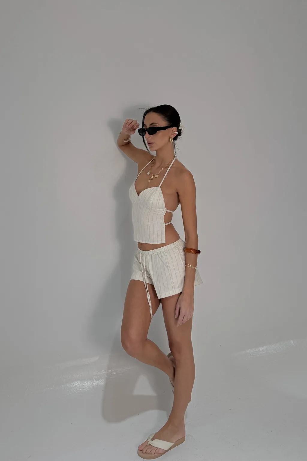 Short Sunna Linen