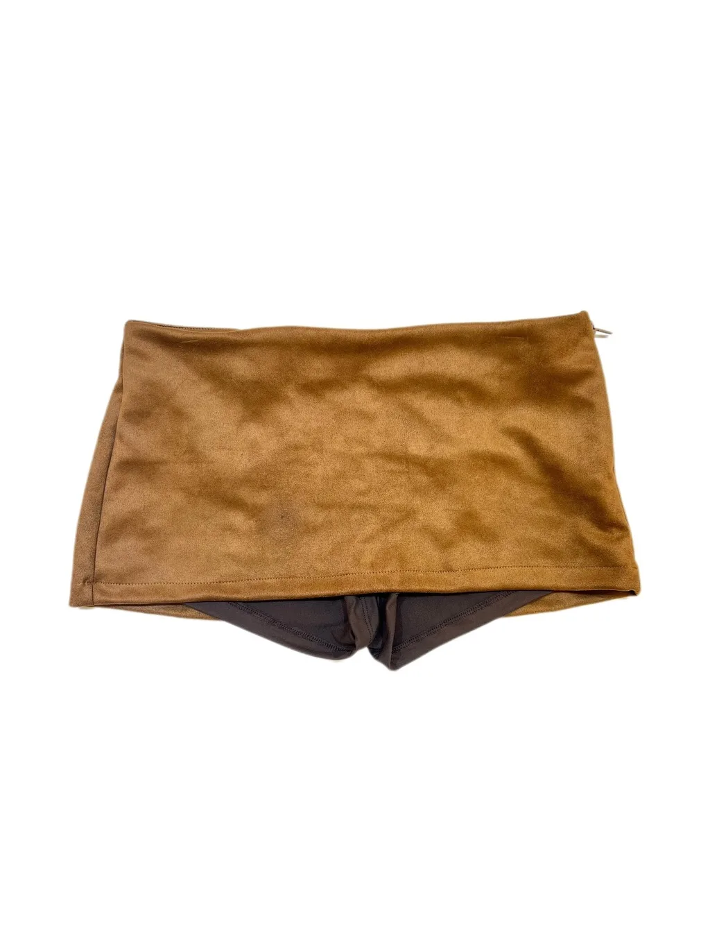 Mini Skort Suede