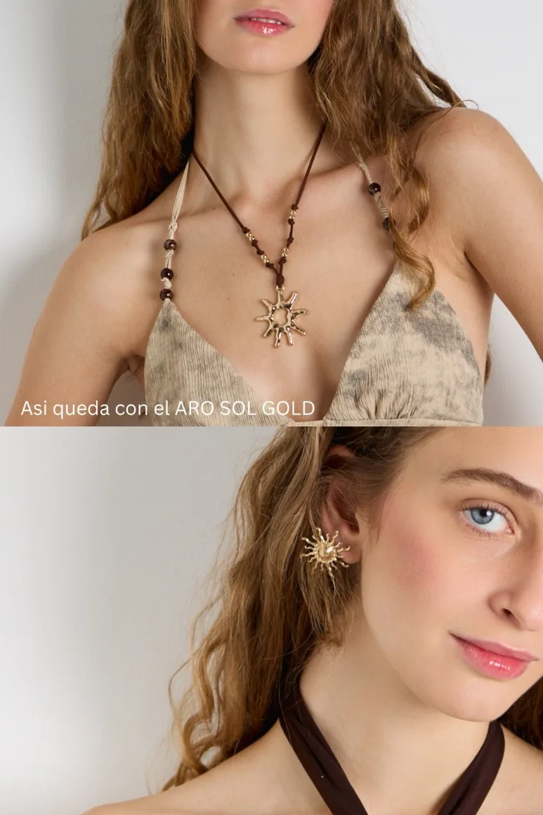 COLLAR SOL BROWN