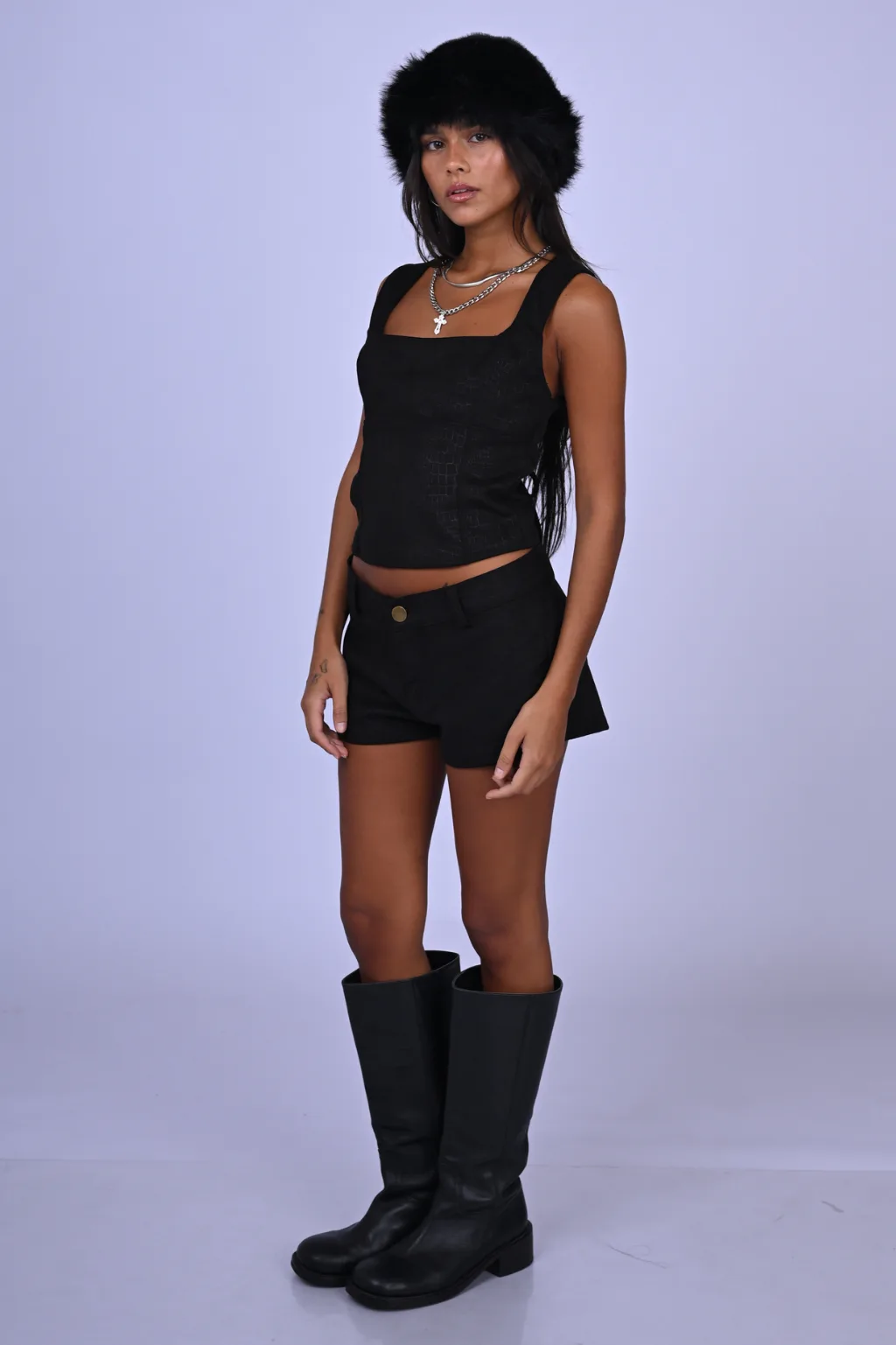 Conjunto Musculosa KLN + Short Zaida Talle M