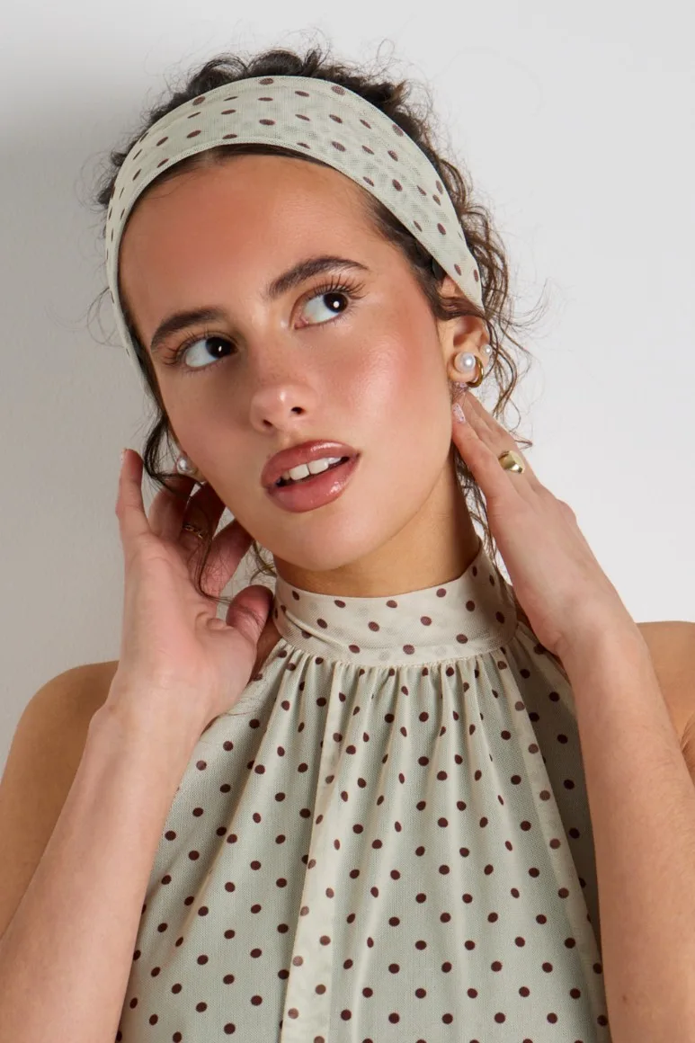 VINCHA LILI POLKA DOT