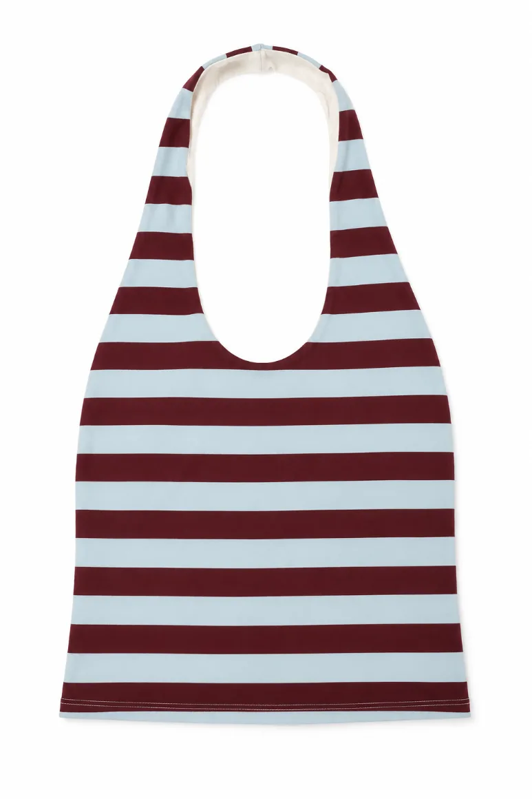 TOP HALTER STRIPES