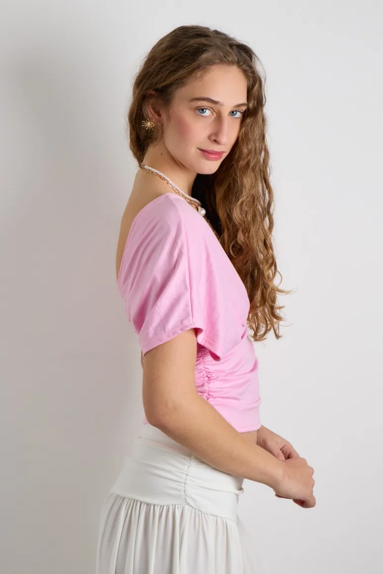 REMERA FRUNCE SOFT