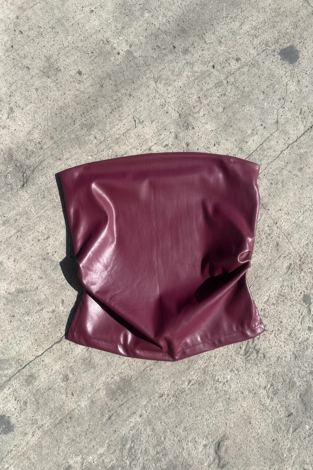 Strapless Leather