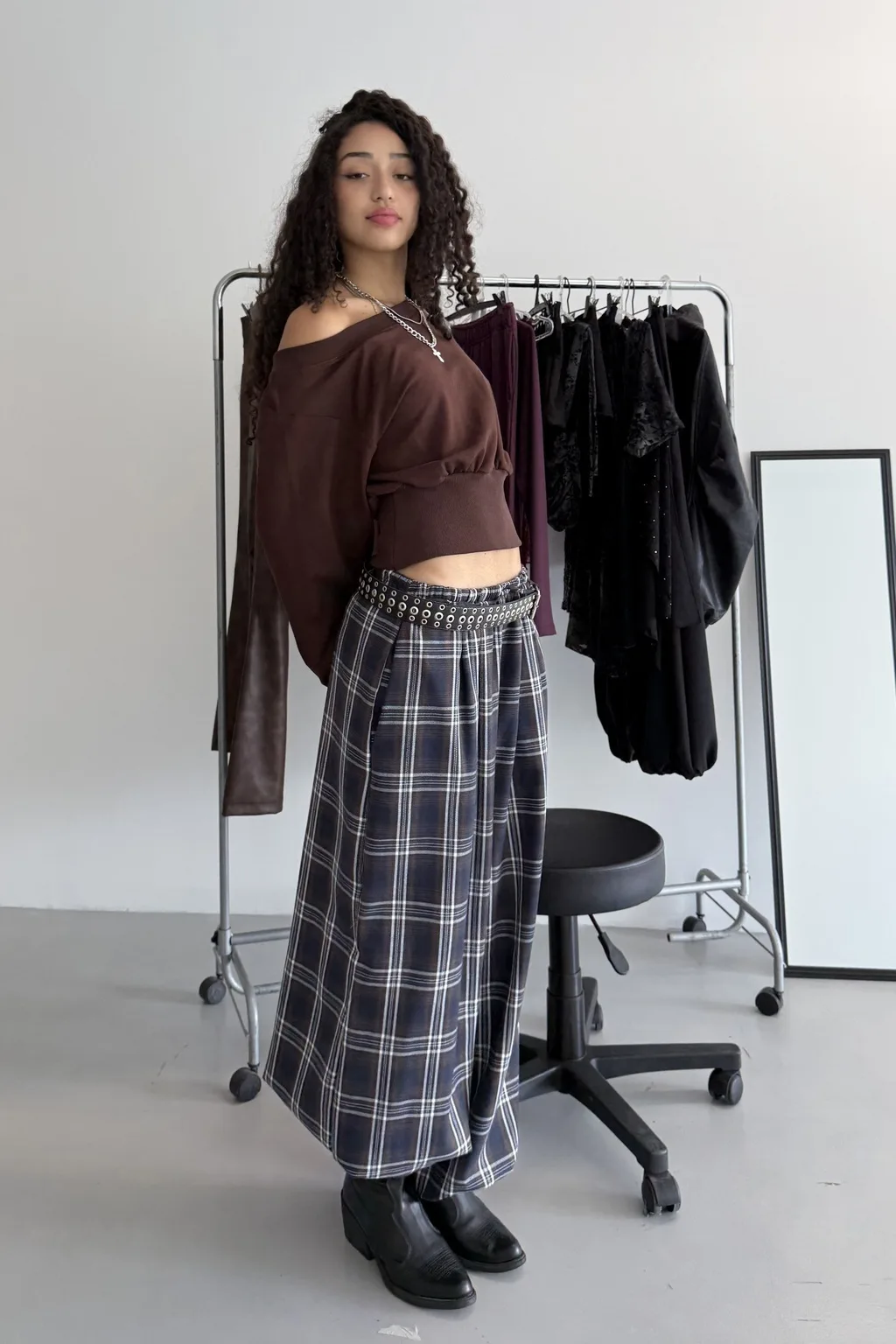 Conjunto Remera Tea + Pantalón Balloon Talle M