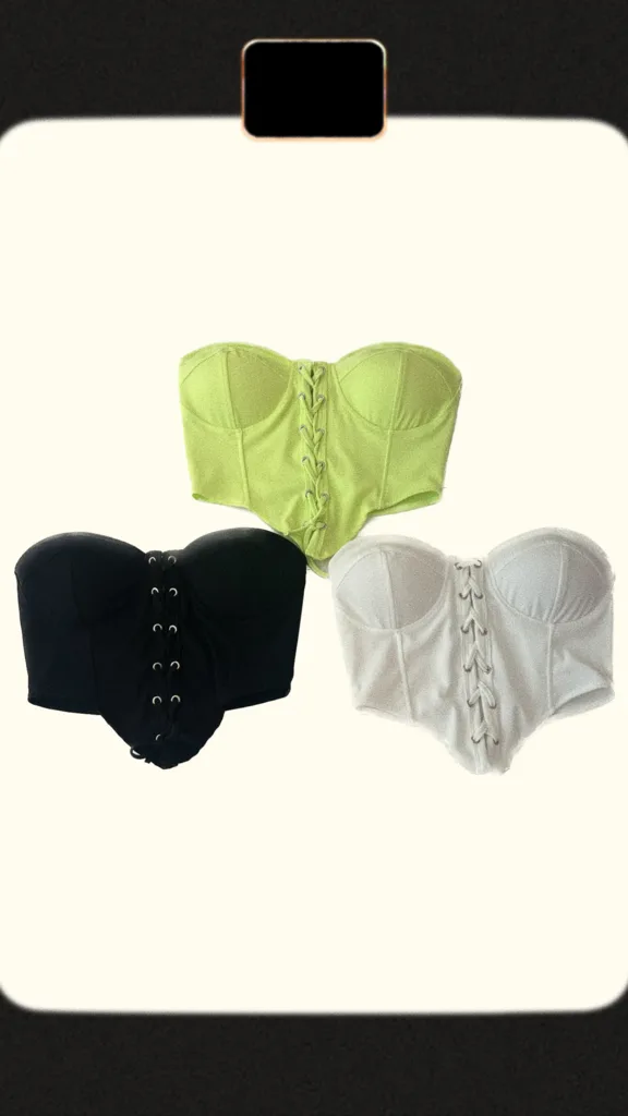 Corset Cross Ribb