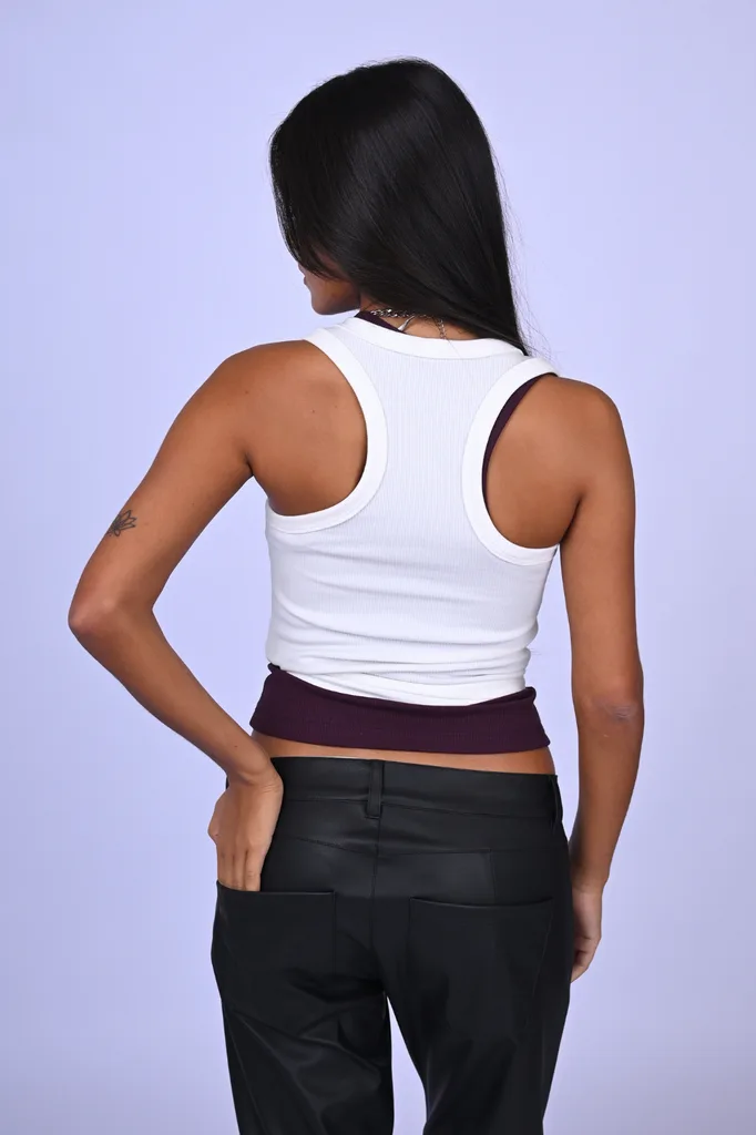 Conjunto Musculosa KLN + Short Zaida Talle M