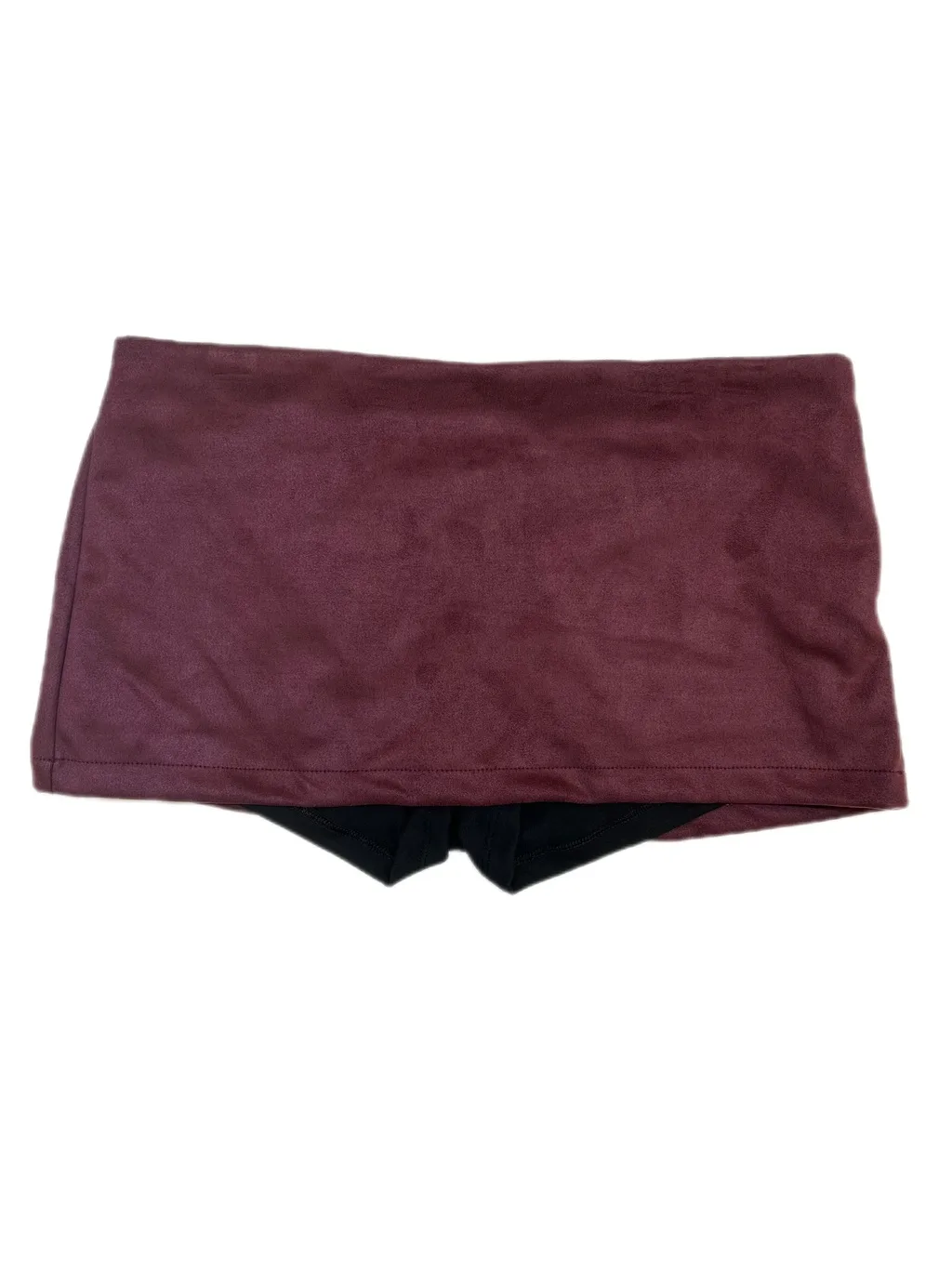 Mini Skort Suede