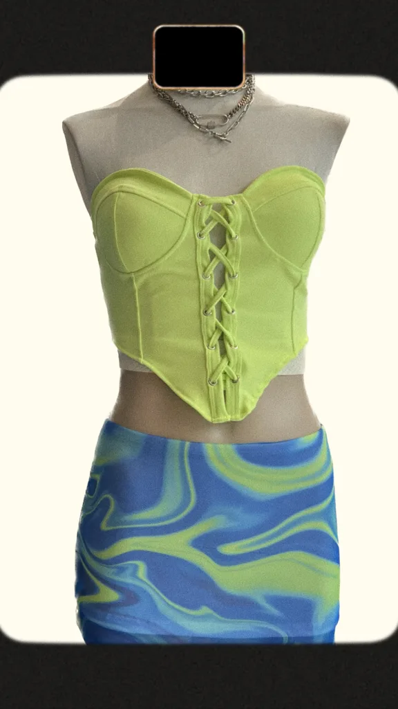Corset Cross Ribb
